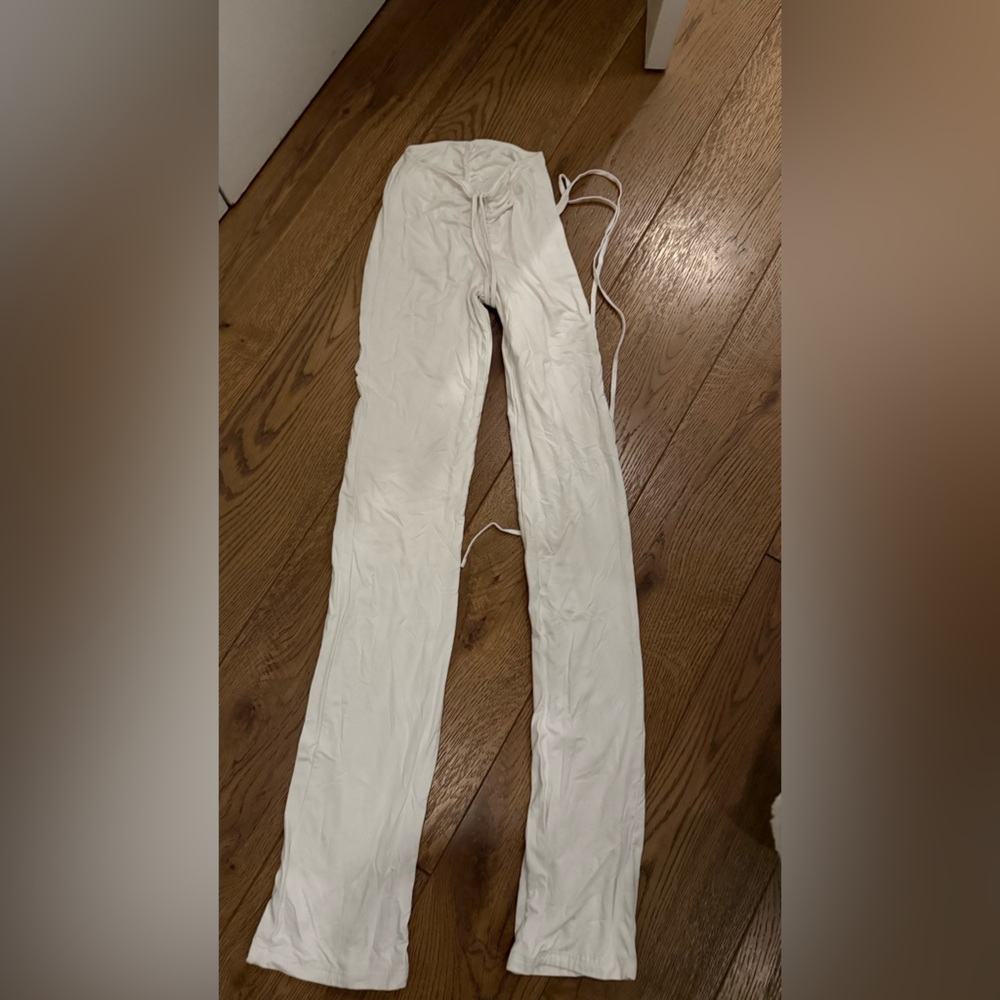 I.AM.GIA White tie pants